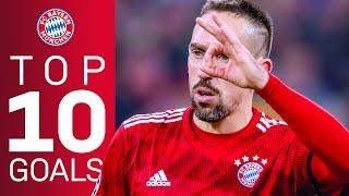 Franck Ribéry - Top 10 Goals for FC Bayern