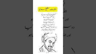 Hikayat e Sheikh Saadi #goldenwords #deeplines #urdu #aqwalezareen #quotes #shorts