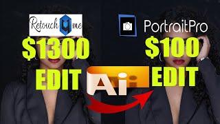 Portrait Pro 24 vs Retouch4me: The Ultimate AI Portrait Showdown