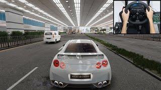 Nissan GT-R R35 | Test Drive Unlimited Solar Crown | Logitech g923 gameplay