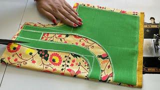 Designer Blouse Neck Design || Blouse Ka Design || Cutting And Stitching Back Neck Blouse Design