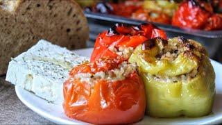 Greek Stuffed Vegetables (Gemista) - Jim Michailidis