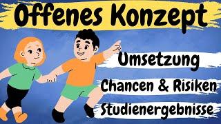 OFFENES KONZEPT und offene Arbeit in Kita und Kindergarten einfach erklärt | ERZIEHERKANAL