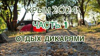 ОТДЫХ ДИКАРЯМИ в Крыму 2024. ЧАСТЬ 1.