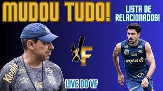 CARILLE MUDA JOGADORES E ESQUEMA DO SANTOS / LISTA DE RELACIONADOS / NOVIDADE SOBRE WILLIAN