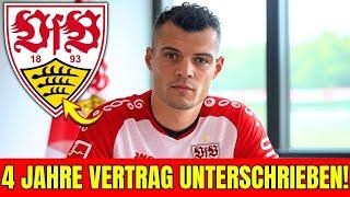 WOW: Granit Xhaka UNTERSCHREIBT für 4 JAHRE beim Stuttgart! | stuttgart fc nachrichten