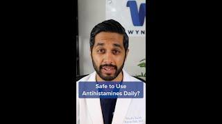 Is It Safe to Use Antihistamines Every Day? #shorts