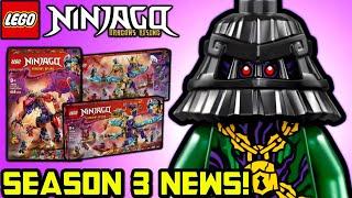 NEW Season 3 Sets Revealed!  Ninjago Dragons Rising Season 3 News! Ninjago March 2025 Sets Revealed