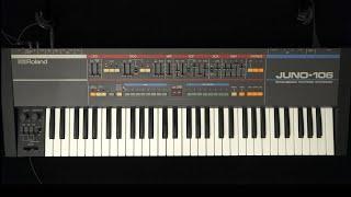 How to use a Roland Juno 106 Analog Synth Complete Tutorial