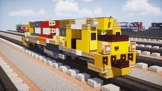 Minecraft NZ Kiwirail DFB Class Locomotive Tutorial