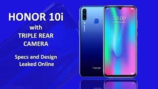 HONOR 10i First Look,New Affordable Smartphones with Triple Rear Camera 2019