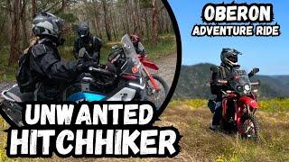 UNWANTED HITCHHIKER... Adventure Ride To Oberon Part 1