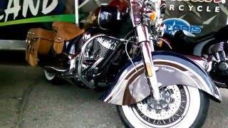 2016 Indian Motorcycles - Mies Outland - At 2016 Flood Run.