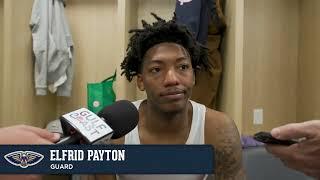 Elfrid Payton on his 21 assists | Pelicans-Pacers Postgame 11/25/2024