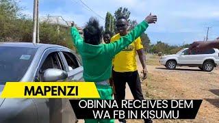 Oga Obinna Receives Dem Wa Facebook With Big Hug After Arriving In Kisumu