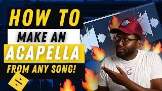 How to remove VOCALS from ANY song & make a producer REMIX!  | HOW TO MAKE ACAPELLA 2022