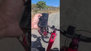 Tune derailleur with phone while riding. #SRAM #axs #ttype