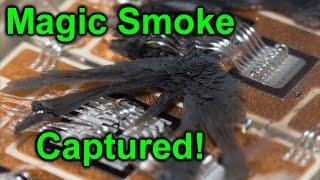 EEVsmoke #2 - Magic Smoke Captured!