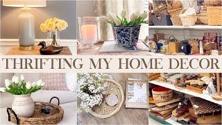 HOME DECORATING IDEAS ON A BUDGET | THRIFTING HOME DECOR & THRIFT HAUL 2023 | come thrifting with me