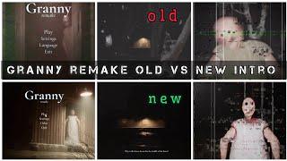 Granny Remake old vs new intro scene