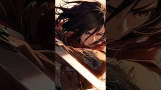 Mikasa Ackerman️️#shorts  #AttackOnTitan #HeartOfAFamily#mikasaackerman #art #animationaddict