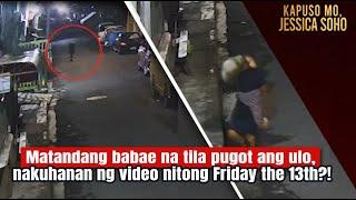 Matandang tila pugot ang ulo, nakuhanan ng video nitong Friday the 13th?! | Kapuso Mo, Jessica Soho