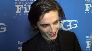 SBIFF 2018 - Virtuosos Award - Timothee Chalamet Interview