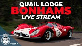 Bonhams Quail Lodge auction | Live stream replay