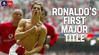 Cristiano Ronaldo's Highlights in the 2004 FA Cup Final | From The Archive