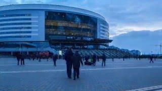 Timelapse Minsk-arena (Минск-арена)