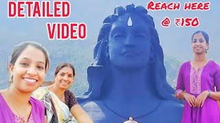 adiyogi chikkaballapur/how to reach adiyogi by bus/complete detailed video in tamil