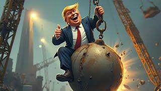 Trump's 2024 Comeback Anthem - 'Wrecking Ball' Parody | Satirical Song Trump's Reelection Policies