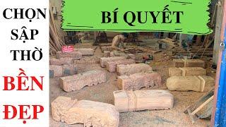 Đồ Gỗ Thành Khuyên chia sẻ bí quyết chọn sập thờ đẹp