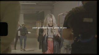 Alana Springsteen - goodbye looks good on you (Official Lyric Video) ft. Mitchell Tenpenny