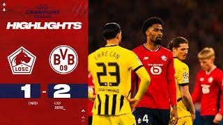 Highlights | Le LOSC éliminé par Dortmund la tête haute en Champions League 