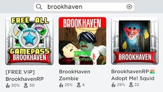 Playing 5 FAKE Brookhaven Games!