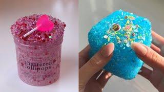 Best Ever Satisfying/ASMR/relaxing crunchy bingsu slime compilation #55 (REQUESTED)