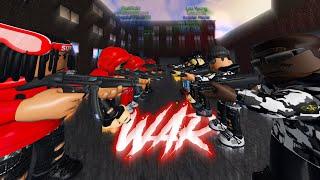 MY GANG HAD A WAR IN ROBLOX SOUTH LONDON 2