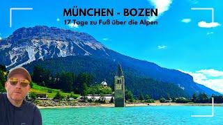 Alpenüberquerung | München-Bozen | 420 km-17 Tage