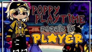Poppy Playtime Reacts To Player | POPPY PLAYTIME | 3 | AU | Gacha Life 2