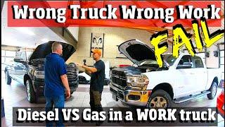 Whats Better for a work truck -Gas or Diesel ??  4k