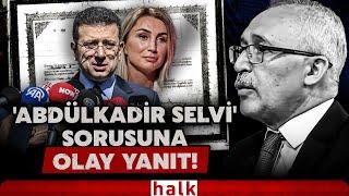 AKP'LİLERE ŞOK! İmamoğlu, Abdülkadir Selvi'nin 'Dilek İmamoğlu' iddiasına öyle bir yanıt verdi ki!