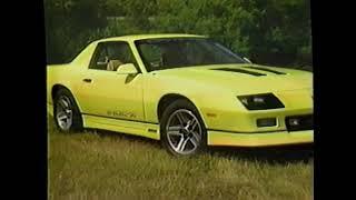 1985 IROC Z Motor Week