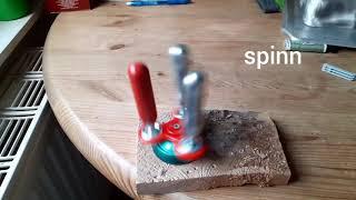 kugelfang ziel aus einem spinner & kapseln luftgewehr luftpistole softair