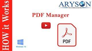 [Software] Best PDF Management Software | PDF Manager Tool for Free