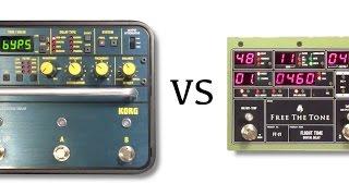 Korg SDD 3000 vs Free The Tone Flight Time Delay