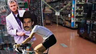 Freddie Mercury monta su bicicleta y se muere / MJ Y QUEEN 4EVER