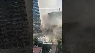 Extensive damage in Tel Aviv