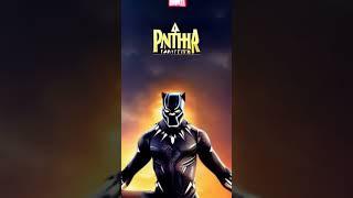 Black Panther Wakanda Forever - AI generated art #shorts #aigeneratedart #blackpanther