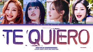 KISS OF LIFE (키스오브라이프) 'Te Quiero' Lyrics (Color Coded Lyrics)